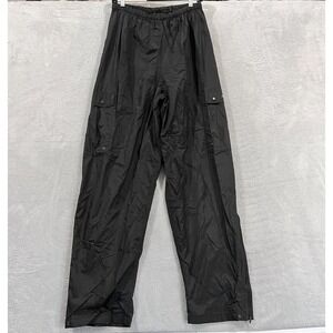 Stearns Dry Wear Mens‎ Large Black Waterproof Lined Rain Cargo Pants